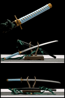 Bleach Hyourinmaru Ice Katana Sword Cosplay – Manga Katana-Katana-Showhigh-Samurai Sword Store