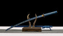 Hand Made High Quality 1045 Katana Samurai Sword Blue Pattern-Katana-Showhigh-Samurai Sword Store