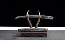 Hand Made High Quality T10 Ox Horn Rayskin Saya Tanto-Tanto-Showhigh-Samurai Sword Store