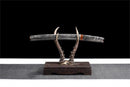 Hand Made High Quality T10 Ox Horn Rayskin Saya Tanto-Tanto-Showhigh-Samurai Sword Store