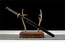 Hand Made High Quality T10 Steel Wakizashi Black-Katana-Showhigh-Samurai Sword Store