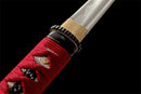 Hand Made High Quality T10 Steel Wakizashi Red-Katana-Showhigh-Samurai Sword Store