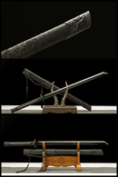 Hand Made Superior Chinese Double Dragon Sword T10 Steel-Chinese-Showhigh-Samurai Sword Store