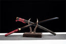 Hand Made Superior T10 Katana Real Hamon Clay Tempered Rayskin Saya-Katana-Showhigh-Samurai Sword Store