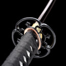 Handmade Damascus Folded Steel Real Japanese Wakizashi Sword With Purple Blade-Katana-Masahiro Katana-Samurai Sword Store