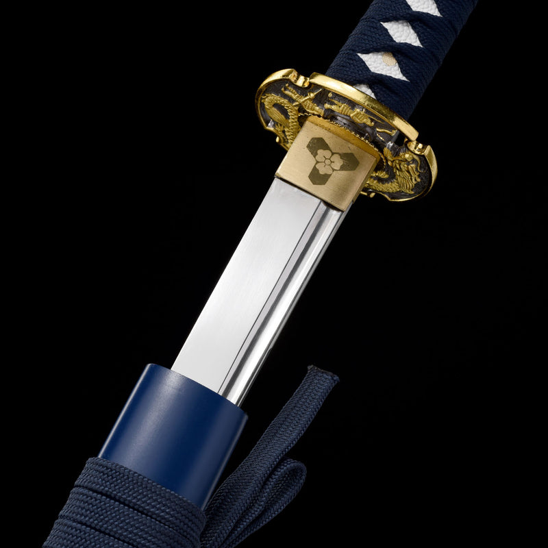 Handmade Japanese Full Tang Sword With 1060 Carbon Steel Blade Katana