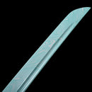 Handmade Japanese Katana Sword 1045 Carbon Steel With Teal Blade And Scabbard-Katana-Showhigh-Samurai Sword Store