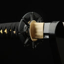 Handmade Japanese Katana Sword 1060 Carbon Steel With Black Scabbard-Katana-Showhigh-Samurai Sword Store