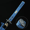 Handmade Japanese Katana Sword 1060 Carbon Steel With Blue Blade-Katana-Showhigh-Samurai Sword Store