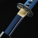 Handmade Japanese Katana Sword 1060 Carbon Steel With Blue Blade-Katana-Showhigh-Samurai Sword Store