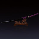 Handmade Japanese Katana Sword With Golden Sunflower Tsuba-Katana-Showhigh-Samurai Sword Store