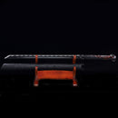 Handmade Japanese Ninjato Sword With Black Blade Skull-Ninjato-Showhigh-Samurai Sword Store