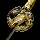 Handmade Japanese Samurai Katana Sword High Manganese Steel With Golden Blade And Scabbard-Katana-Masahiro Katana-Samurai Sword Store