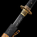 Handmade Japanese Samurai Ninjato Sword With Black Blade-Ninjato-Masahiro Katana-Samurai Sword Store
