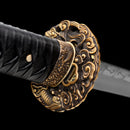 Handmade Japanese Samurai Ninjato Sword With Black Blade-Ninjato-Masahiro Katana-Samurai Sword Store