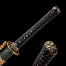 Handmade Japanese Samurai Ninjato Sword With Black Blade-Ninjato-Masahiro Katana-Samurai Sword Store