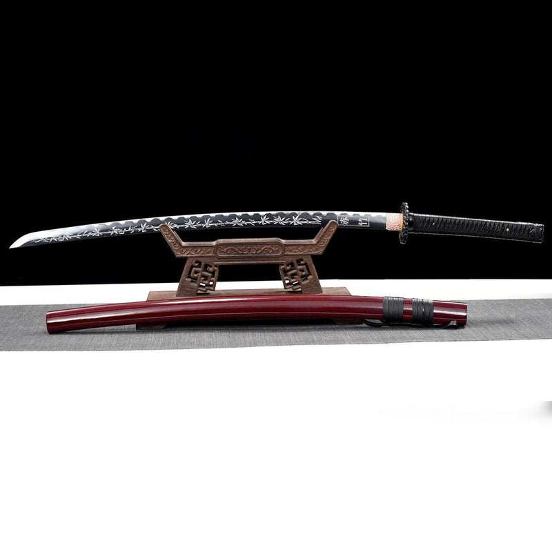 Handmade Japanese Samurai Sword With Printed Blade