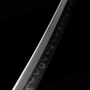 Handmade Japanese Sword T10 Carbon Steel Real Hamon Katana Hand Forged With White Scabbard-Katana-Masahiro Katana-Samurai Sword Store