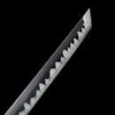 Handmade Ninjato Straight Japanese Sword Spring Steel With Black Blade-Ninjato-Masahiro Katana-Samurai Sword Store