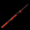 Handmade Samurai Ninjato Sword 1060 Carbon Steel With Red Blade-Ninjato-Masahiro Katana-Samurai Sword Store