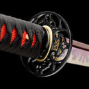 Handmade Samurai Ninjato Sword 1060 Carbon Steel With Red Blade-Ninjato-Masahiro Katana-Samurai Sword Store