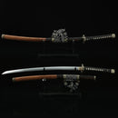 Japanese Tachi Odachi Sword Damascus Carbon Steel With Brown Scabbard-Tachi-Masahiro Katana-Samurai Sword Store
