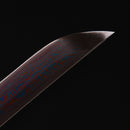 Japanese Tachi Odachi Sword With Damascus Steel With Blue Scabbard-Tachi-Masahiro Katana-Samurai Sword Store