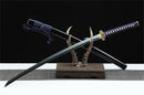 Katana T10 Carbon Steel Hand Forge Real Hamon Clay Tempered-Katana-Showhigh-Samurai Sword Store