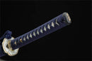 Katana T10 Carbon Steel Hand Forge Real Hamon Clay Tempered-Katana-Showhigh-Samurai Sword Store