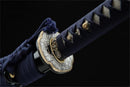 Katana T10 Carbon Steel Hand Forge Real Hamon Clay Tempered-Katana-Showhigh-Samurai Sword Store