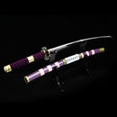 Luffy's Sword, Nidai Kitetsu Katana One Piece-Katana-Masahiro Katana-Samurai Sword Store