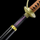 One Piece Carbon Steel Gol D Roger′s Sword Anime Cosplay-Katana-Masahiro Katana-Samurai Sword Store
