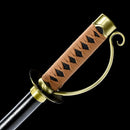 One Piece Carbon Steel Gol D Roger′s Sword Anime Cosplay-Katana-Masahiro Katana-Samurai Sword Store