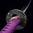Samurai Katana Sword Handmade Purple Blade-Katana-Masahiro Katana-Samurai Sword Store