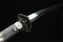 Tachi Sword T10 Real Hamon Full Tang Clay Tempered Katana-Katana-Showhigh-Samurai Sword Store