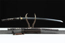 Tachi Sword T10 Real Hamon Full Tang Clay Tempered Katana-Katana-Showhigh-Samurai Sword Store