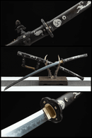 Tachi Sword T10 Real Hamon Full Tang Clay Tempered Katana-Katana-Showhigh-Samurai Sword Store