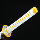 Zenitsu Agatsuma Katana - 1045 Steel Demon Slayer Sword | Kimetsu no Yaiba Replica-Katana-Masahiro Katana-Samurai Sword Store