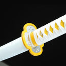 Zenitsu Agatsuma Katana - 1045 Steel Demon Slayer Sword | Kimetsu no Yaiba Replica-Katana-Masahiro Katana-Samurai Sword Store